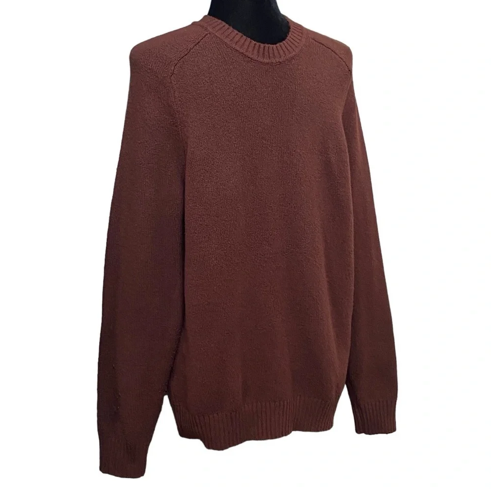 Banana Republic Amber Ale Crewneck Sweater Large 90s Grunge Soft Knit